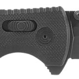 S.O.G SOG12610557 Pentagon XR LTE 3.60" Folding Spear Point Graphite TiNi Cryo CTS XHP Blade/Black G10 Handle Includes Belt Clip