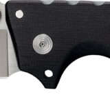 Cold Steel CS28DD AD-10 4" Folding Drop Point Plain S35VN SS Blade/Black G10 Handle Includes Pocket Clip