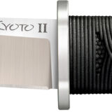 Cold Steel CS-17DB Kyoto II 3.38" Fixed Plain Tanto 8Cr13MoV SS Blade/Black Contoured Kray-Ex Handle