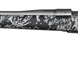 Christensen Arms 8010112100 Mesa FFT 300 PRC 3+1 22" Threaded Barrel, Tungsten Gray Cerakote, Black with Gray Webbing Stock, Left Hand