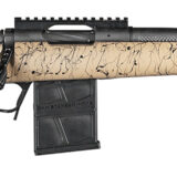 Christensen Arms 8010612100 Ridgeline Scout Full Size 6.5 Creedmoor 4+1, 16" Black Nitride Steel Threaded Barrel, Black Nitride Aluminum Receiver, Tan w/Black Webbing Fixed Sporter Stock