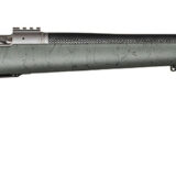 Christensen Arms CA10268215432 Summit TI Full Size Frame 300 Win Mag 3+1, 26" Natural Titanium Steel Threaded Barrel, Natural Titanium Aluminum Receiver Green w/Black Webbing Fixed Sporter Stock