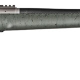 Christensen Arms CA10269815322 Summit TI Full Size 28 Nosler 3+1, 26" Natural Titanium Steel Threaded Barrel, Natural Titanium Aluminum Receiver, Green w/Black Webbing Fixed Thumbhole Stock
