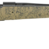 Howa HHS43333 M1500 HS Precision 300 Win Mag 3+1 24" Blued Threaded Barrel/Rec, Green with Black Webbed HS Precision Stock