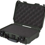 Nanuk 9091006 909 Waterproof & Airline Approved Olive Resin w/ Cubed Foam 11.44" L x 7" W x 3.68" H Interior Dimensions