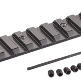 Henry HLPA001 Picatinny Adapter  Gloss Black 0 MOA