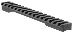 Talley PLM258763 Fierce Picatinny Rail Black Anodized Long Action 20 MOA