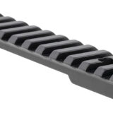 Talley PSM258763 Fierce Picatinny Rail Black Anodized Short Action 20 MOA