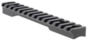Talley PSM258763 Fierce Picatinny Rail Black Anodized Short Action 20 MOA