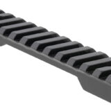 Talley PSM258779 Fierce Rivalry Picatinny Rail Black Anodized Short Action 20 MOA