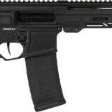 CMMG 55A938FAB Dissent 5.56x45mm NATO 30+1 6.50", Black Cerakote Rec, OEM Grip, Picatinny Buffer Adapter, Zeroed Drop-In Single Stage Trigger