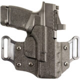 DeSantis Gunhide 195KA8WZ0 Veiled Partner OWB Black Kydex Belt Slide Fits Springfield Prodigy w/wo Red Dot Fits 4.25-5" Barrel Right Hand
