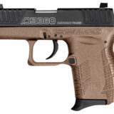 Diamondback DB0100E062 DB380 Gen4 380 ACP 6+1 2.80" Stainless Steel Barrel, Black Oxide Stainless Steel Engraved Serrated Slide, Flat Dark Earth Polymer Frame w/Beavertail, Polymer Grip, Right Hand