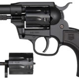 Diamondback DB0600A001 Sidekick 22 LR/22 Mag 9 Shot 3" Black Cerakote Steel Barrel & Cylinder, Zinc Alloy Frame, Black Birdshead Polymer Grip, Hammer Safety, Exposed Hammer
