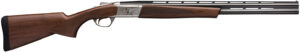Browning 018701606 Cynergy Micro Midas 12 Gauge 3" 2rd 24" Satin Blued Barrel, Game Scene Engraved Silver Nitride Rec, Grade I/II Satin Walnut Stock