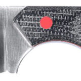 CRKT 4037 Razel 2.97" Fixed Plain Satin D2 Steel Blade/Weathered Resin Infused Fiber Handle Includes Sheath