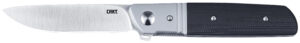 CRKT 5720 BAMBOOZLED 3.34 PLAIN BLK