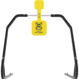 Caldwell 1196226 Daul Spinner Yellow AR500 Steel 3/8" Thick Standing Target Includes 5" & 8" Plates