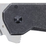 Schrade 1182277 Slyte Compact 2.40" Folding Plain Satin D2 Steel Blade 3.50" Dark Stonewash Stainless Steel Handle
