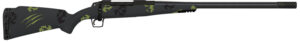Fierce Firearms TROG308WIN22BF CT Rogue  308 Win 4+1 22" Carbon Fiber Barrel, Black Cerakote Titanium Rec, Forest Camo Rogue Stock