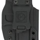 C&G Holsters 1864100 Covert IWB Black Kydex Belt Clip Fits 1911 3.5" Right Hand