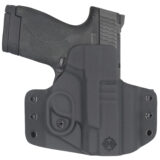 C&G Holsters 0524100 Covert OWB Black Kydex Belt Loop Fits M&P Shield 9/40 3.1"