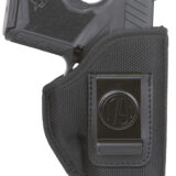1791 Gunleather PNIWB1BLKR Premium Nylon  IWB Size 01 Black Ballistic Nylon Belt Clip Right Hand