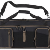 Allen 123-50 Tower Double Rifle Case 50" Rifle Case Black/Gold Endura 2