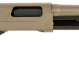 Winchester Repeating Arms 512435395 SXP Defender 12 Gauge 3" 5+1 (2.75") 18" Barrel, FDE Drilled & Tapped Rec, Woodland Camo Textured Stock, Tactical Ribbed Forearm, Inflex Recoil Pad