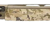Browning 011438205 Silver Field 12 Gauge 3.5" 4+1 (2.75") 26", FDE Barrel/Rec, AURIC Camo Synthetic Stock With Textured Gripping Surface