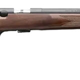 Browning 025253270 T-Bolt Target SR 17 HMR 10+1 20" Matte Blued Heavy Bull Threaded Barrel, Drilled & Tapped Matte Blued Steel Receiver, Grade I Black Walnut Target Style Fixed w/Raised Comb Stock