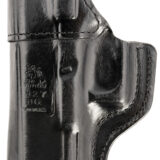 DeSantis Gunhide 127BAB6Z0 Inside Heat  IWB Black Leather Belt Clip Fits Glock 19/19 Gen 5/19X/23/32/45 Right Hand