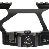 Arsenal SM22 AK Scope Mount SAM7K Series  Black Anodized 0 MOA