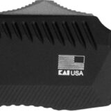 Kershaw 9000 Livewire 3.30" OTF Spear Point Plain Stonewashed CPM 20V SS Blade/ Textured Black Anodized Aluminum Handle Includes Pocket Clip