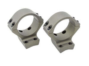 Talley SB730735 Scope Mount/Ring Combo  Smoked Bronze Cerakote 30mm Tube Fits X-Bolt Low Rings
