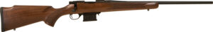 Howa HWH6ARC M1500 Mini Hunter 6mm ARC 5+1 22" Black Threaded Barrel, Black Drilled & Tapped Steel Receiver, Walnut Fixed Stock, Right Hand
