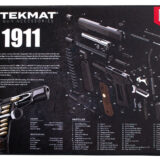 TekMat TEKR2019113D Ultra 20 Cleaning Mat Black/White Rubber 15"x20" 1911 Parts Diagram