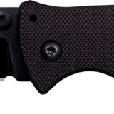 Cold Steel CSFLC3SP10A Verdict 3" Folding Spear Point Plain Black Matte AUS-10A SS Blade/Black G10 Handle Includes Belt Clip