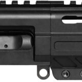 CMMG 94B6829AB Dissent 9mm Luger 6.50", Left Side Charging Handle, Armor Black, OEM Zeroed Linear Comp, 4.60" M-LOK Handguard for AR-Platform, Picatinny End Plate