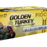 Fiocchi 123TRKC6 Golden Turkey 12Gauge 3" 1 3/4oz 6Shot 10 Per Box/10 Case