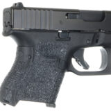 Talon Grips EV03R Adhesive Grip  Textured Black Rubber, Fits Subcompact Glock Gen 5