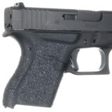 Talon Grips EV04R Adhesive Grip  Textured Black Rubber, Fits Glock 42/43