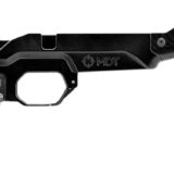 Mdt Sporting Goods Inc 104999BCF HNT26 Chassis Carbon Fiber Furniture, Aluminum Base, Folding Stock with Adj. Cheekrest, M-LOK Forend, QD Sling Mounts, AR-Style Grip Fits Short Action Remington 700