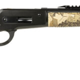Taylors & Company 210317 Pedersoli 1886 Journey 45-70 Gov 5+1 19" Black Cerakote Barrel, Black Cerakote Drilled & Tapped Receiver, Adj Cheekrest Camo Synthetic Stock