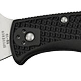 Spyderco C10FPBK Endura 4 Lightweight 3.75" Folding Plain Satin VG-10 SS Blade/Purple Bi-Directional Texturing FRN Handle Includes Pocket Clip