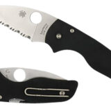 Spyderco C230GP Lil' Native 2.42" Folding Plain Satin CPM S30V SS Blade/Black Textured G10 Handle Includes Pocket Clip