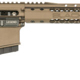 Black Rain Ordnance BROCARNIVORE350LMB Carnivore 350 Legend 20+1 16", Midnight Bronze Cerakote, 15" Slim M-LOK Handguard, Black Magpul Carbine Stock & A2 Grip, Tank Muzzle Brake