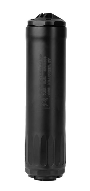 Huxwrx 2237 Ventum 30 Cal (7.62mm), 6.70" Black Stainless Steel/Titanium, 5/8"-24 tpi DT Mount