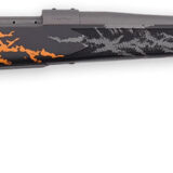 Weatherby VYH308NR2B Vanguard Compact Hunter 308 Win 5+1 20", Tungsten Gray Barrel/Rec, Black w/Gray & Orange Sponge Accents Monte Carlo Stock, Accubrake Muzzle Brake