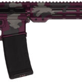 Great Lakes Firearms GL15223SSMMAN AR-15 Mission 223 Wylde 30+1 16", Manhattan Camo Rec/15" M-Lok Handguard, Black Carbine Stock & A2 Grip, Muzzle Brake
